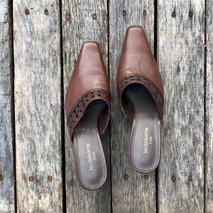 Liz Claiborne Leather Heels